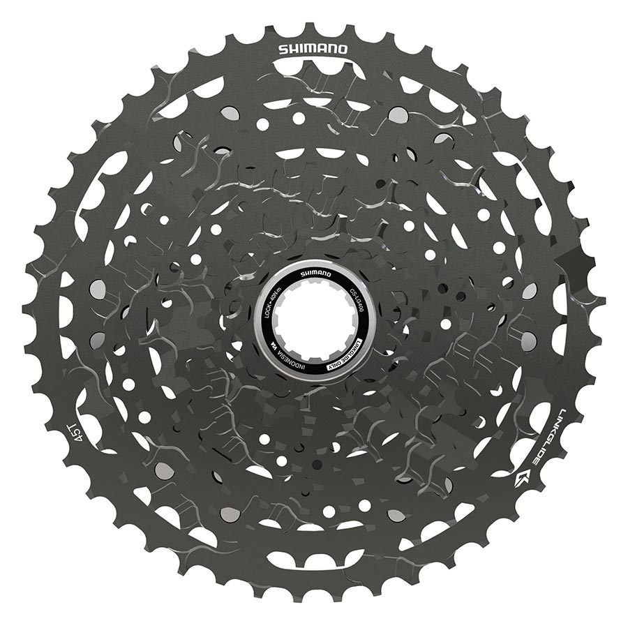 Shimano, CS-LG400-11, Cassette, Nickel plated, Speed: 11, 11-45T