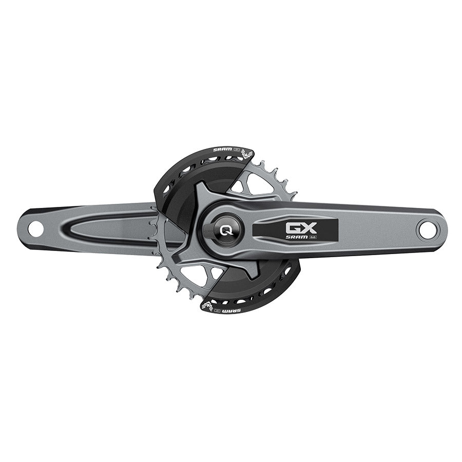 SRAM, GX Eagle Powermeter D1, Power Meter Crankset, Speed: 12, Spindle: 28.99mm, BCD: Direct Mount SRAM 8 Bolt, 32, DUB, 175mm, Grey, Boost