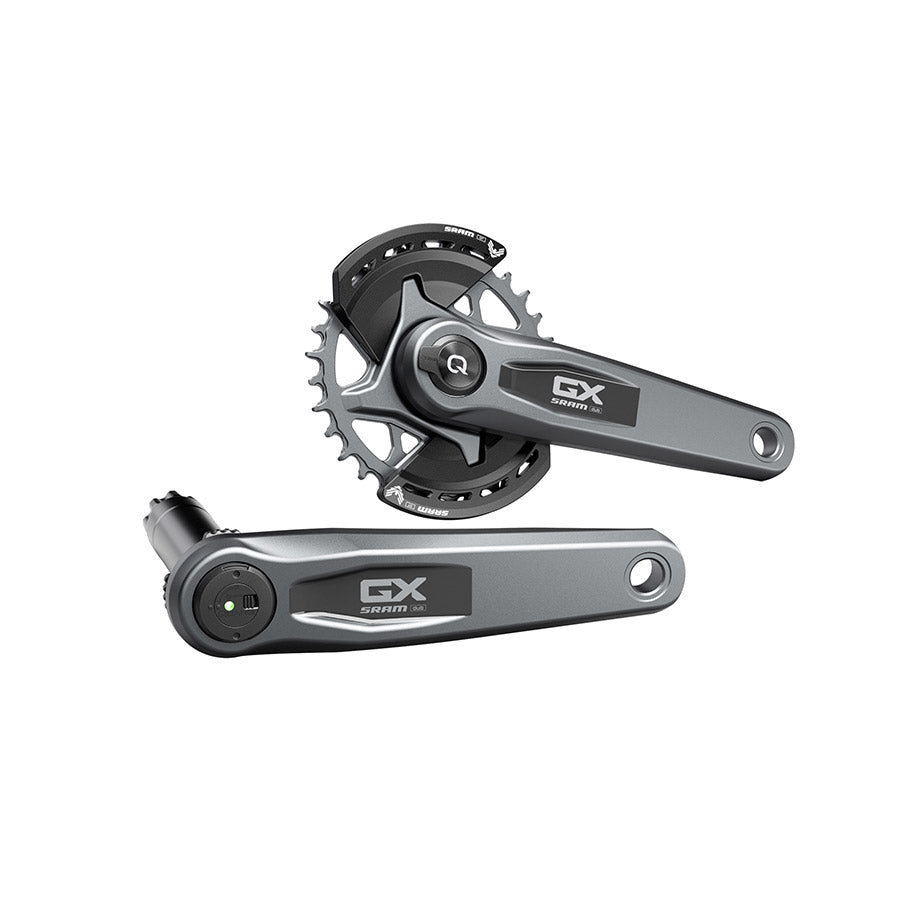 SRAM, GX Eagle Powermeter D1, Power Meter Crankset, Speed: 12, Spindle: 28.99mm, BCD: Direct Mount SRAM 8 Bolt, 32, DUB, 175mm, Grey, Boost