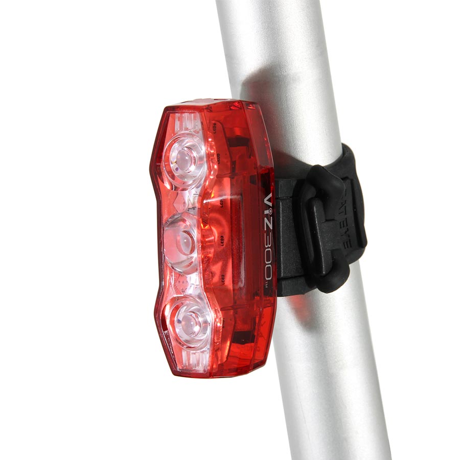 CatEye, ViZ300, Light, Rear, Red