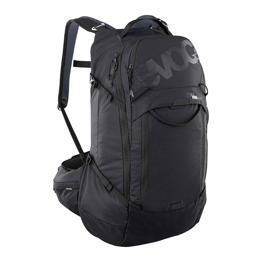 EVOC, Trail Pro Blackline 26, Protector backpack, 26L, Black, SM