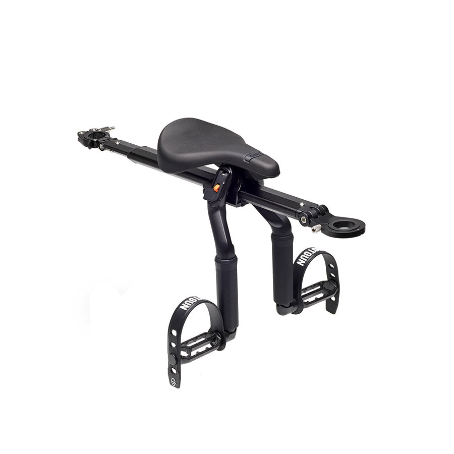 Kids Ride Shotgun, Pro MTB Seat Combo Box, Baby Seat, Seat & Handlebar Combo, Black