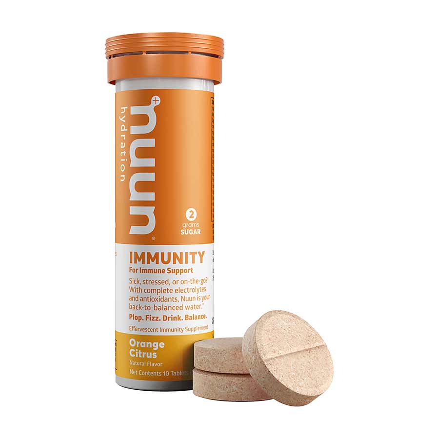 Nuun, Immunity, Drink Mix, Orange Citrus, Box of 8, 10 servings