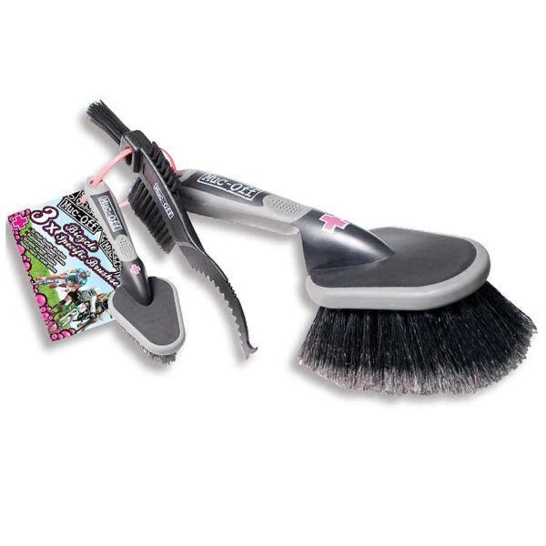 Muc-Off, Trousse de 3 brosses Muc-Off