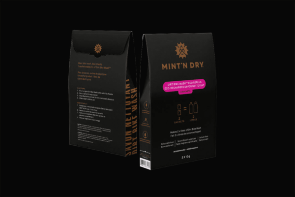 MINT'N DRY, SACHETS ÉCO-RECHARGES, 2 SACHETS